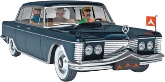 Kuifje Moulinsart Auto 1/24 - De Officiële Autocar Limousine - Tintin van Moulinsart