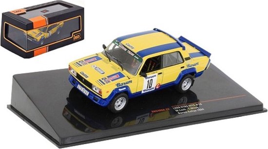 Lada 2105 VFTS #10 Barum Rallye 1984 M.Lank / T.Milos 1-43 Ixo Models van Merkloos