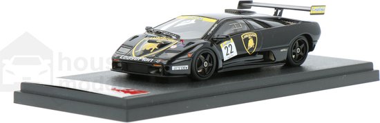 Lamborghini Diablo MR Collection Modelauto 1:43 2000 Michele Alboreto Lamborghini MR155 Monza van Lamborghini