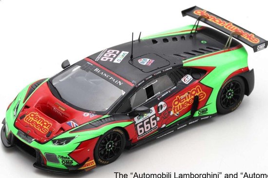 Lamborghini Huracan GT3 #666 24H Spa 2016 van Lamborghini