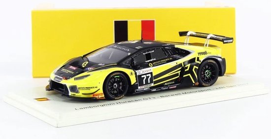 Lamborghini Huracán GT3 Barwell Motorsport #77 24H Spa 2017 - 1:43 - Spark van Lamborghini