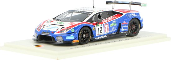 Lamborghini Huracán GT3 Spark Modelauto 1:43 2017 Michele Beretta / Stefano Gattuso / Andrea van Lamborghini