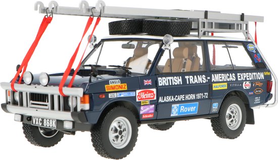 Land Rover Range Rover ‘The British Trans-Americas Expedition’ Ed. 1971-1972 (868K) - 1:18 - Almost Real van Land Rover
