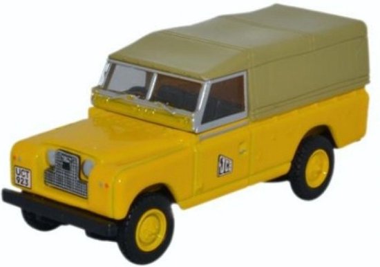 LAND ROVER SERIE 2 LWB CANVAS JCB 1:76 van Merkloos
