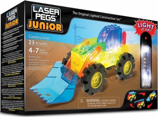 Laser Pegs Junior Construction van Laser Pegs