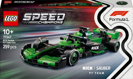 LEGO Speed Champions KICK Sauber F1 Team C44 racewagen Speelgoed - 77247 van LEGO