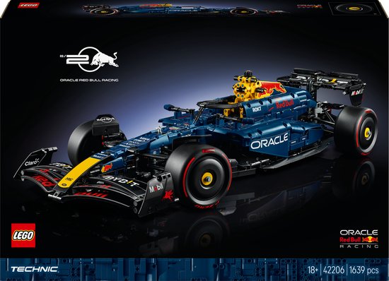 LEGO Technic Oracle Red Bull Racing RB20 F1 auto - 42206 van LEGO