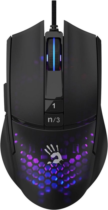 Lichte Gaming Muis met 12.000 CPI Optische Sensor en RGB Verlichting van Merkloos