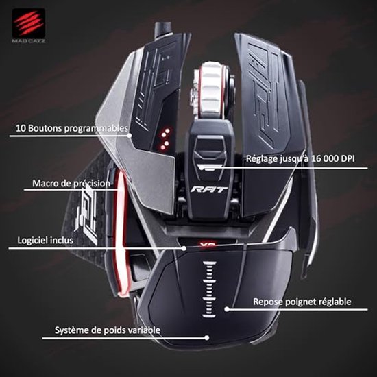 Lichtgewicht Optische Gaming Muis voor Precisie en Duurzaamheid van Merkloos