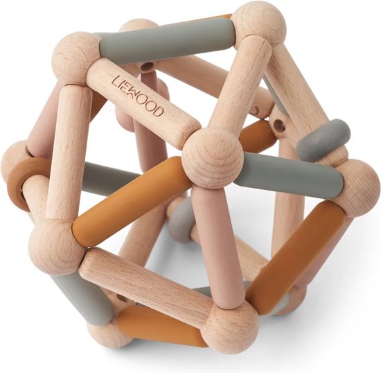 Liewood - Houten Kralenbaan Ronald - Multi Mix - Activiteiten speelgoed van Liewood