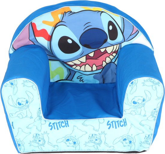 Lilo & Stitch Fauteuil Van Schuim 42x52x32 Cm Blauw van Disney