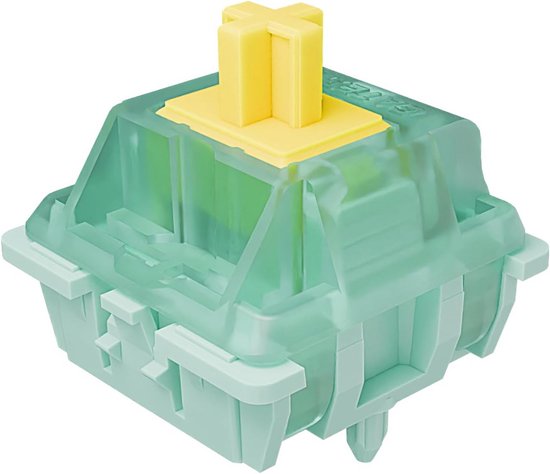 Lineaire Mechanische Toetsenbord Switches - 5-Pin, Pre-Gelubriceerd, 55gf Kracht, RGB LED Compatibel (72 Stuks) van Merkloos