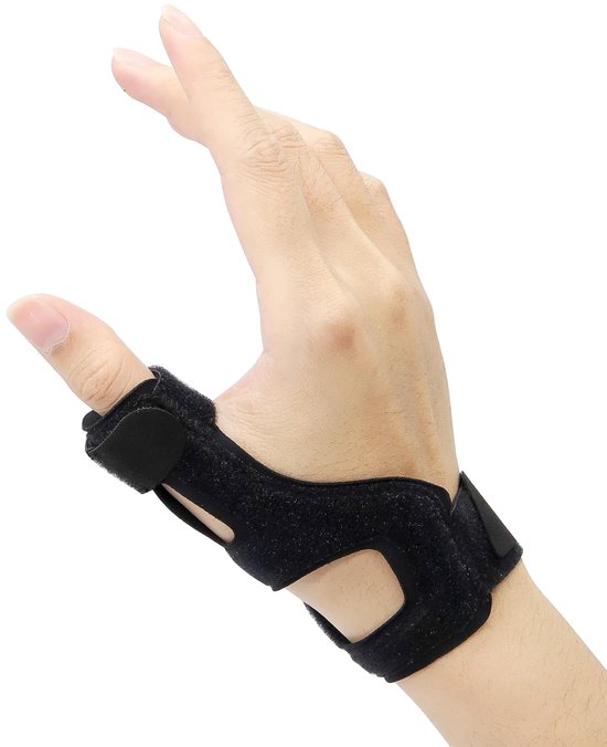 links en rechts, ademende duimspalk voor peesschedeontsteking, artritis, blessures aan zachte delen, verstuikingen, duimzadelgewricht, duimsteun (universeel)