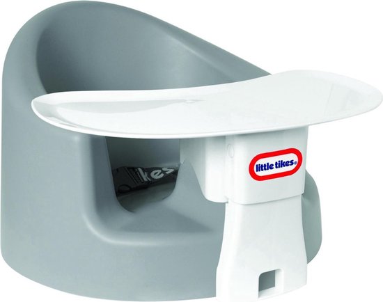 Little Tikes My First Seat Vloerzitje met eetblad - grijs van Little Tikes