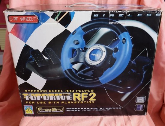 Logic 3, Topdrive Rf2 Wireless Steering Wheel Ps1 / van Logic3