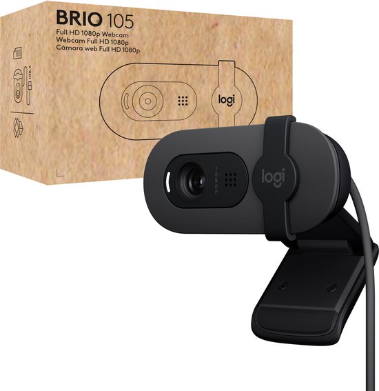 Logitech Brio 105 webcam 2 MP van Logitech