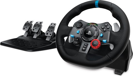 Logitech G29 - Gaming Stuurwiel - Driving Force - Racing + Pedalen van Logitech