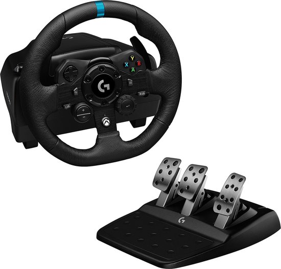 Logitech G923 TRUEFORCE - Racestuur en pedalen -  Xbox Series X|S, Xbox One & PC van Logitech