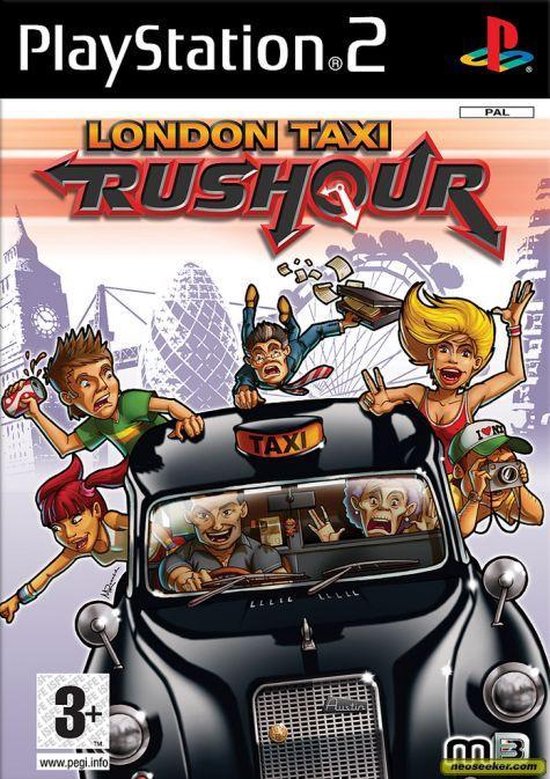 London Taxi Rushhour Ps2 van Eidos