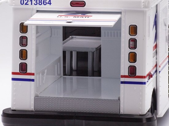 Long-Life Postal Delivery Vehicle U.S. Mail - 1:18 - Greenlight van Greenlight