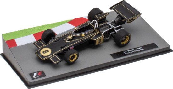 Lotus 72D - Emerson Fittipaldi - 1972 - Atlas 1:43 van Lotus