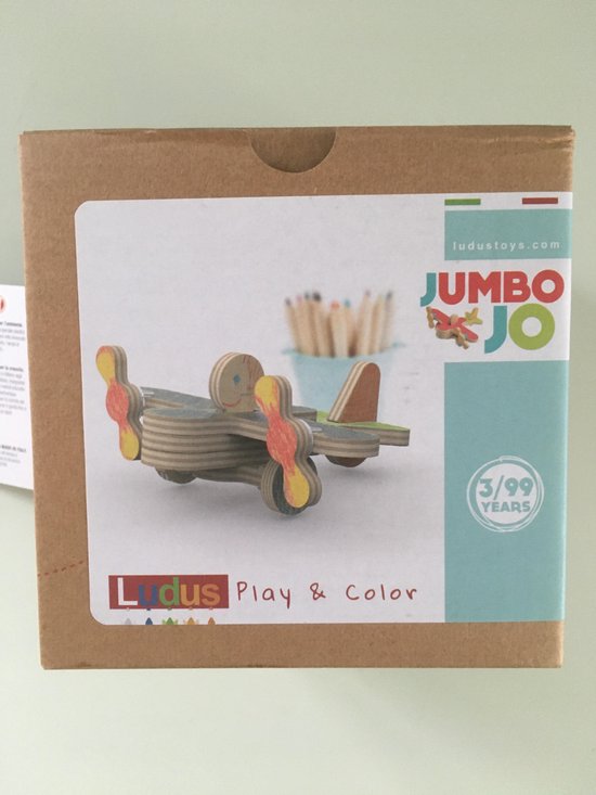 Ludus - Vliegtuig Jumbo Jo van Ludus