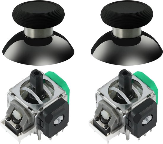 Magnetische Joystick Vervangingsset voor PS5 DualSense Controller Anti-Drift Reparatie van Merkloos