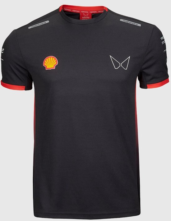 Mahindra Racing - Formula E - Team T-Shirt - Zwart - Heren - Maat XXL van Merkloos