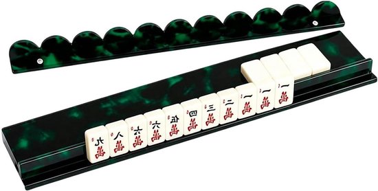 Mahjong Standaard - Tegelrek Duwstang - Spel Vooruitgang - Magnetische Vergrendeling - 52 cm Lengte - Niet Gespecificeerd