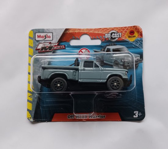 Maisto 15079 Off Road Warrior Grey 1:64 van Maisto