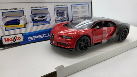 MAISTO Bugatti CHIRON SPORT #16 Special Edition 1:24 - Modelauto - Schaalmodel - Miniatuurauto - Model auto van Maisto