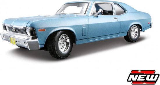 MAISTO CHEVROLET NOVA SS COUPE 1970 schaal 1:18 van Maisto