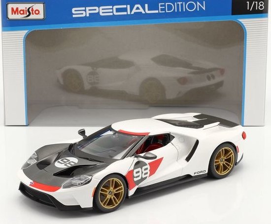 Maisto Ford GT 21 Heritage 1:18 Auto van Merkloos