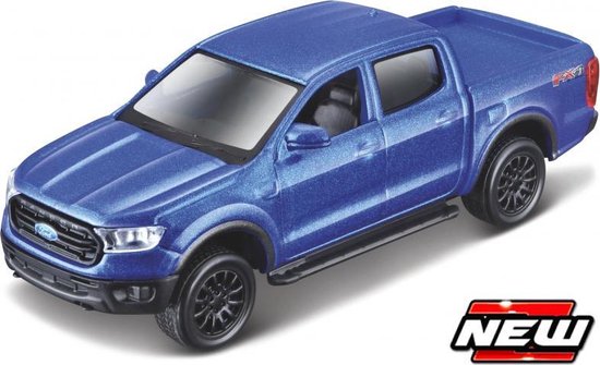 MAISTO Ford RANGER 2019 'PULL-BACK' schaal 4,5" van Maisto