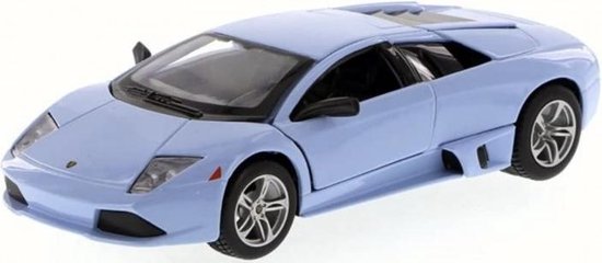 Maisto Lamborghini Murcielago LP640 2010 licht blauw modelauto schaalmodel 1:24 van Maisto