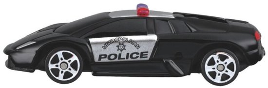 Maisto Modelauto - Lamborghini Murcielago police - zwart - 7,5 x 3 cm - politieauto - schaalmodel - speelgoedauto van Maisto