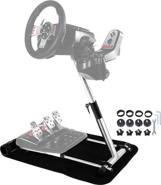 Majesticmania Race Stuurstandaard - Race Simulator - Race Wiel - Frame Voor Logitech G25 G27 G29 G920 - Zwart van Merkloos
