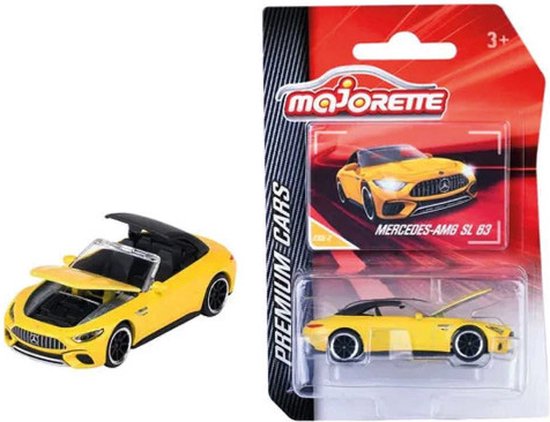 MAJORETTE MERCEDES AMG SL 63 YELLOW VINTAGE (BK10723) van Majorette