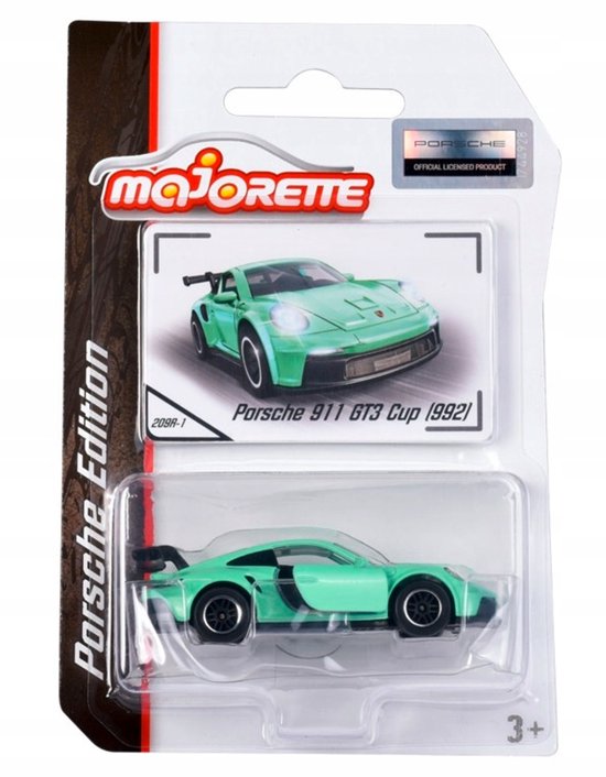 Majorette Porsche 911 GT3 Cup (992) - Schaal 1:64 van Merkloos