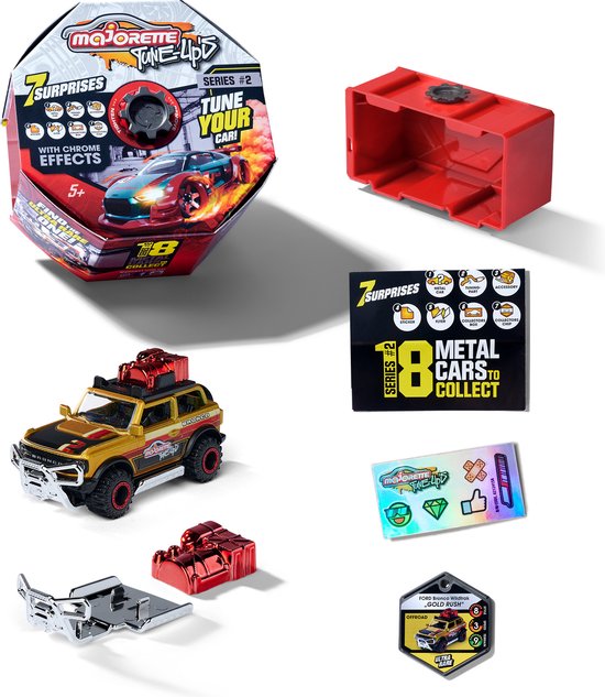 Majorette - Tune Up's, Serie 2 - Die-Cast - Speelgoedauto - Vanaf 3 jaar van Merkloos