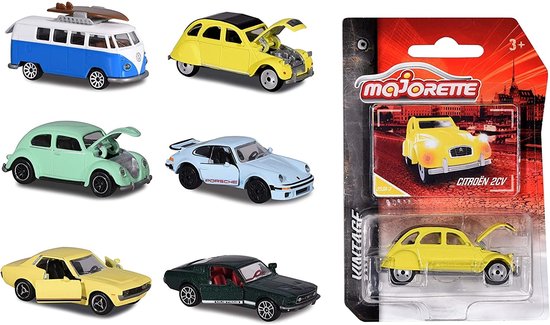Majorette Vintage Die-Cast Auto 7,5 cm Assorti van Majorette