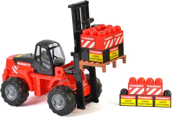 Mammoet Vorkheftruck + Stenen van COBI