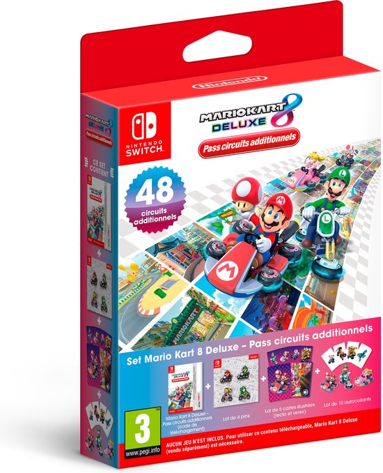 Mario Kart 8 Deluxe - Circuit-uitbreidingspas (Code-in-a-box) - Nintendo Switch versie van Nintendo