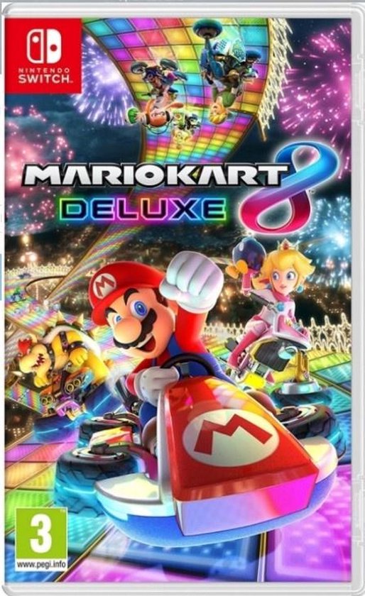 Mario Kart 8 Deluxe - EN/SE/DK/FI - Switch van Nintendo