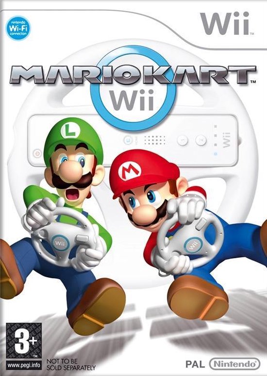 Mario Kart (Solus/Excludes Wheel) /Wii van Nintendo