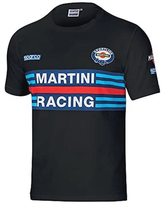 Martini-R T-shirt voor volwassenen - Marineblauw - Uniseks - Maat 42/50 EU van Merkloos