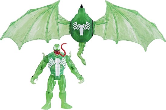 Marvel Spider-Man Epic Hero Series Web Splashers Groene symbioot Hydro Wing Blast van Marvel