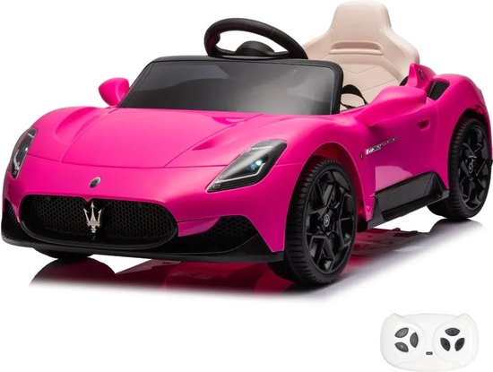 Maserati MC20 Cielo - Elektrische Kinderauto 12V - 1 tot 5 jaar - Roze van Maserati