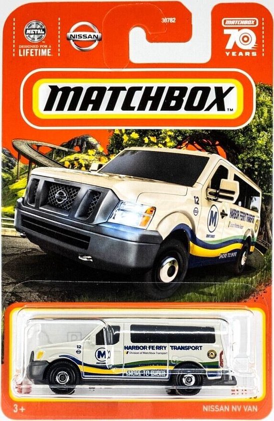 MATCHBOX 71-100 NISSAN NV VAN HARBOR FERRY TRANSPORT (1:64) van Matchbox