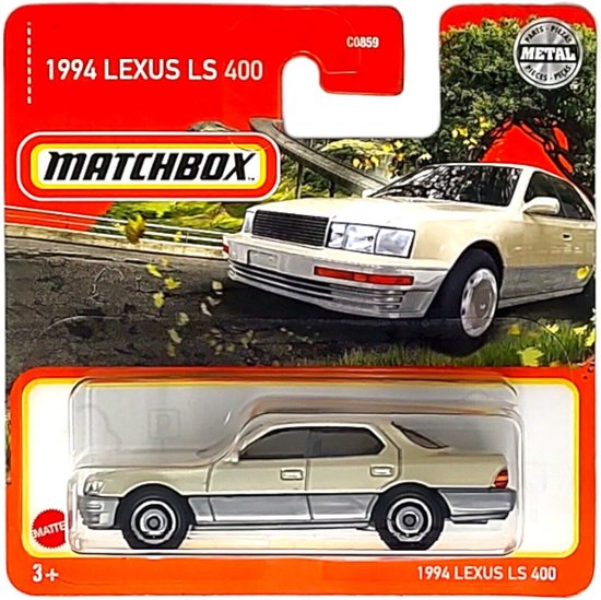 MATCHBOX 93-100 LEXUS LS400 1994 METALIC SILBER (1:64) van Matchbox
